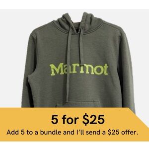 Marmot hoodie.